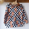 Misie na szachownicy - bluza klasyczna