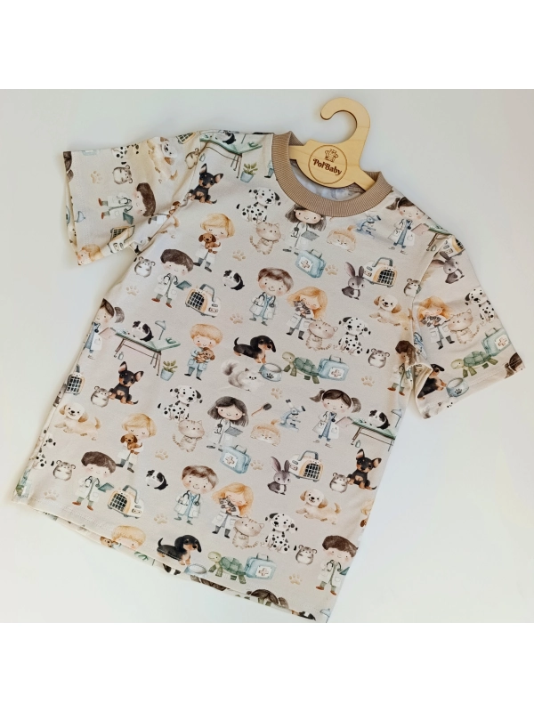 Bluzka mały weterynarz