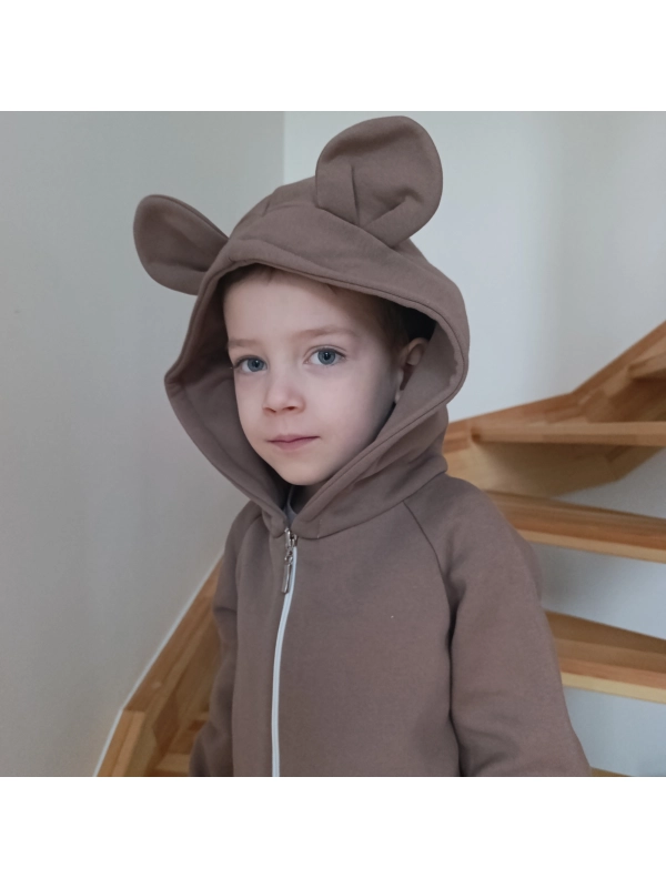 Bluza jak kurteczka - Słony karmel