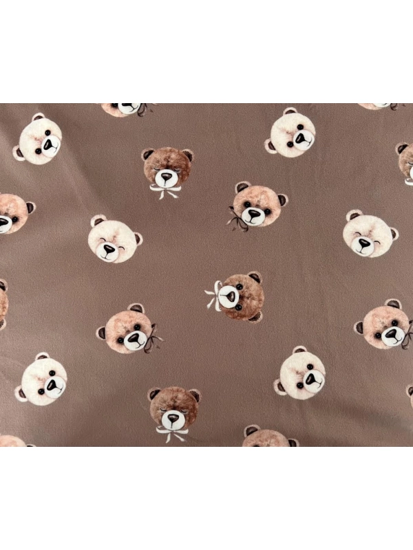 Misiowy zawrót głowy - bluza welurowa