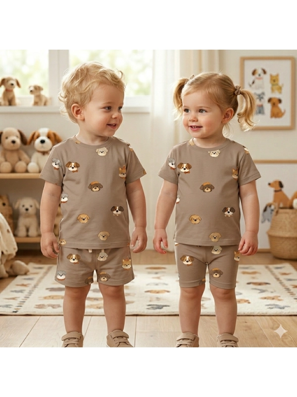 Komplet na lato szczeniaki