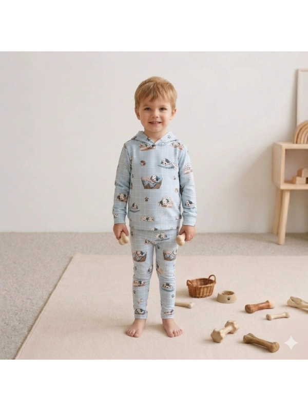 Słodkie dalmatyńczyki - bawełniana bluza klasyczna