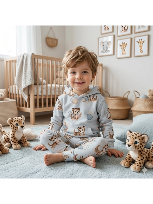 Dres bawełniany - Gepard blue