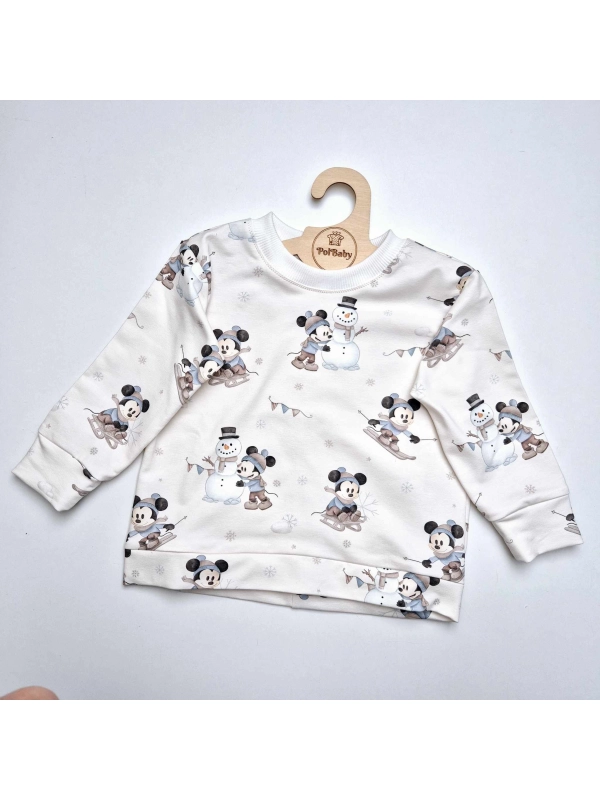 Mickey na nartach - bluza