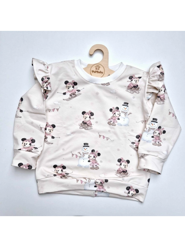 Mickey na nartach - bluza