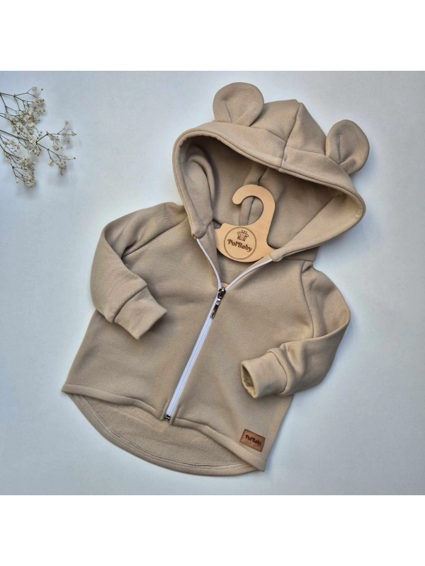 Bluza jak kurteczka - beż