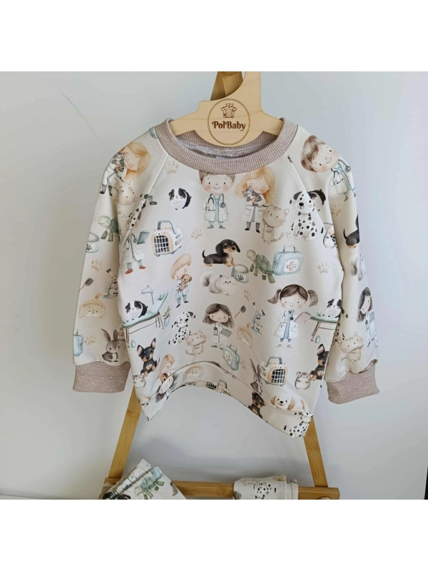 Mały weterynarz - Bluza klasyczna