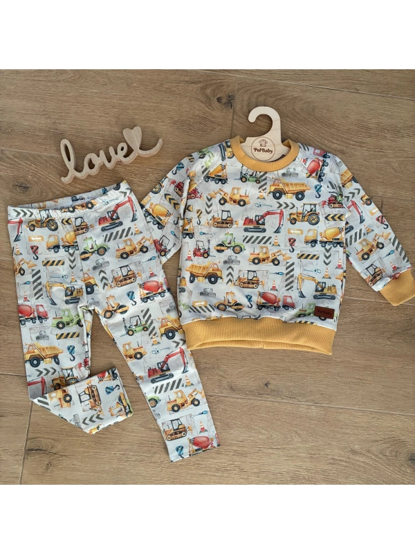 Plac budowy - komplet z legginsami