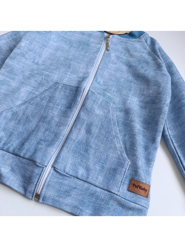 Bluza ala bomberka - Denik look