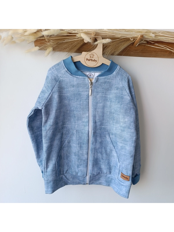 Bluza ala bomberka - Denik look