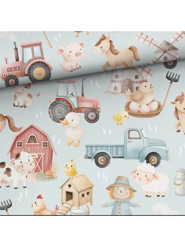 Wesoła farma bawełniany komplet na lato przedsprzedaż Wesoła farma bawełniany komplet na lato przedsprzedaż