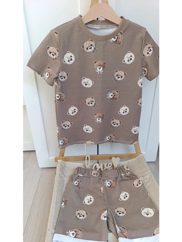 Misiowy zawrót głowy - komplet na lato