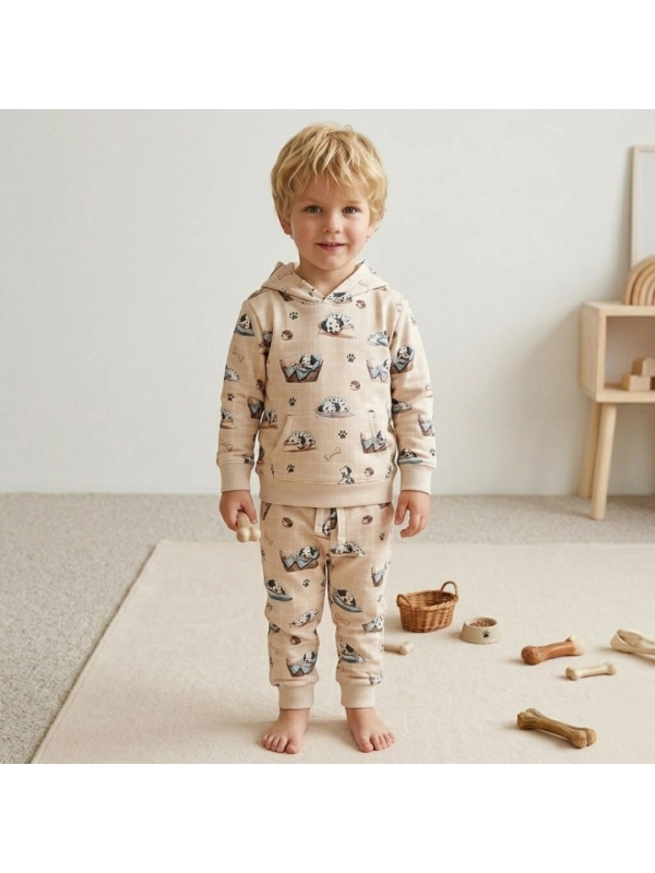 Dres bawełniany słodkie dalmatyńczyki ( ze spodniami)