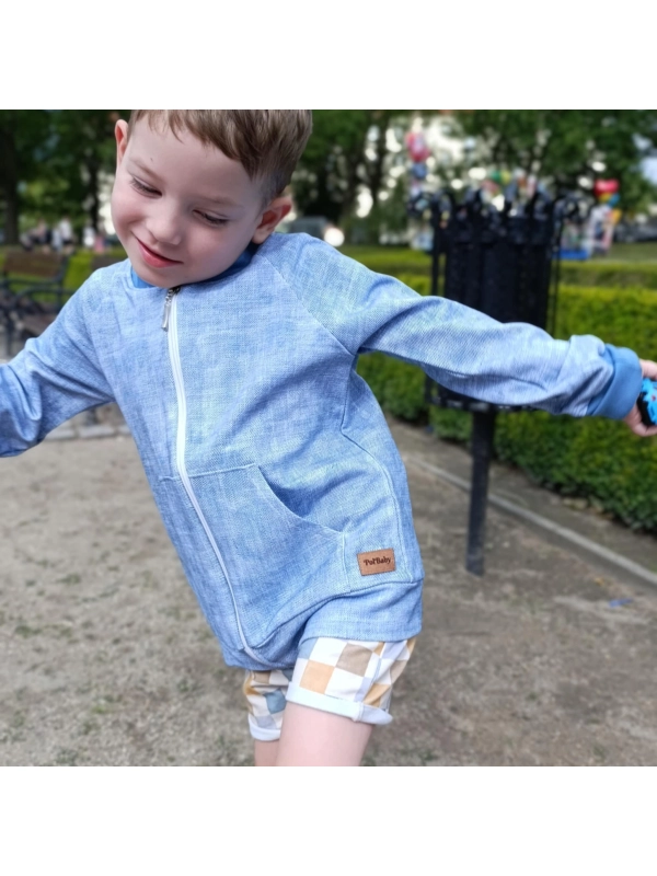 Bluza ala bomberka - Denik look
