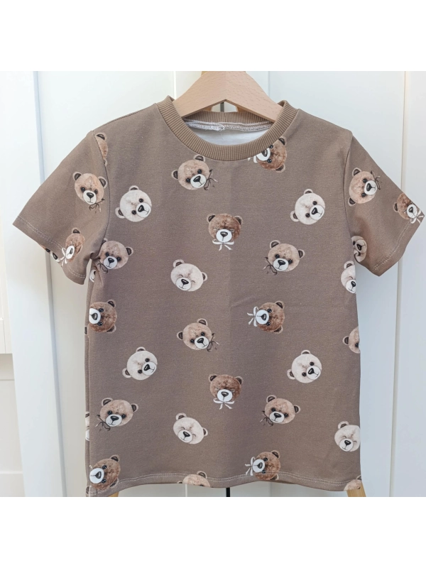 Bluzka wzór misiowy zawrót głowy