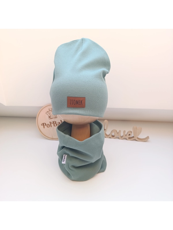 Komplet czapka i komin - Kaktus