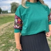 Bluza Magic - oversize - wiejski ogród