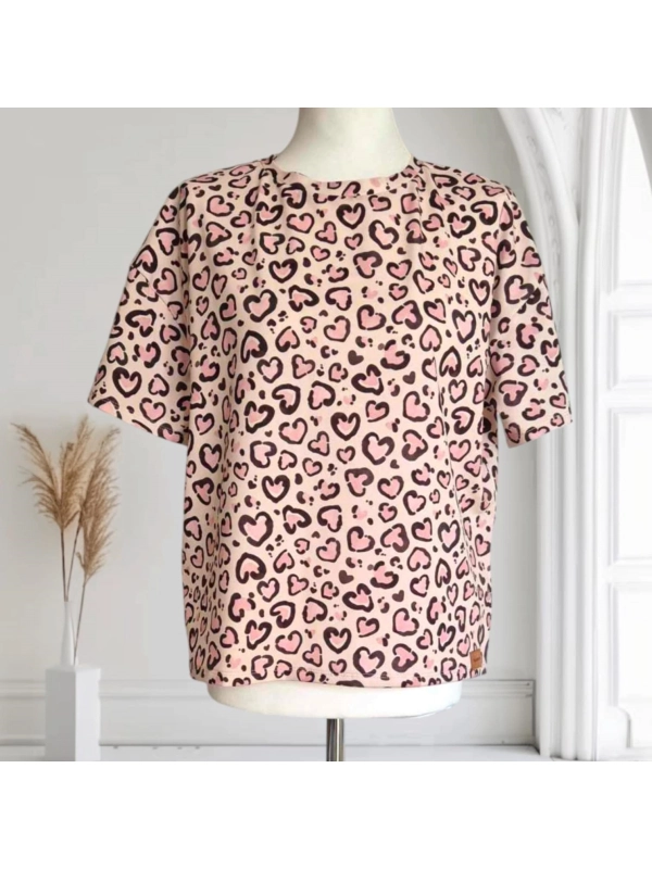 Czikita pink - bluzka oversize