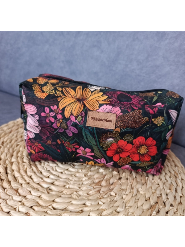 Kosmetyczka wodoodporna - wiejski ogród