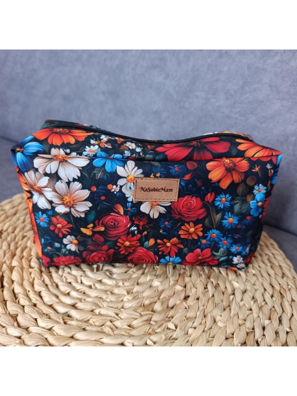 Kosmetyczka wodoodporna - zaczarowana łąka