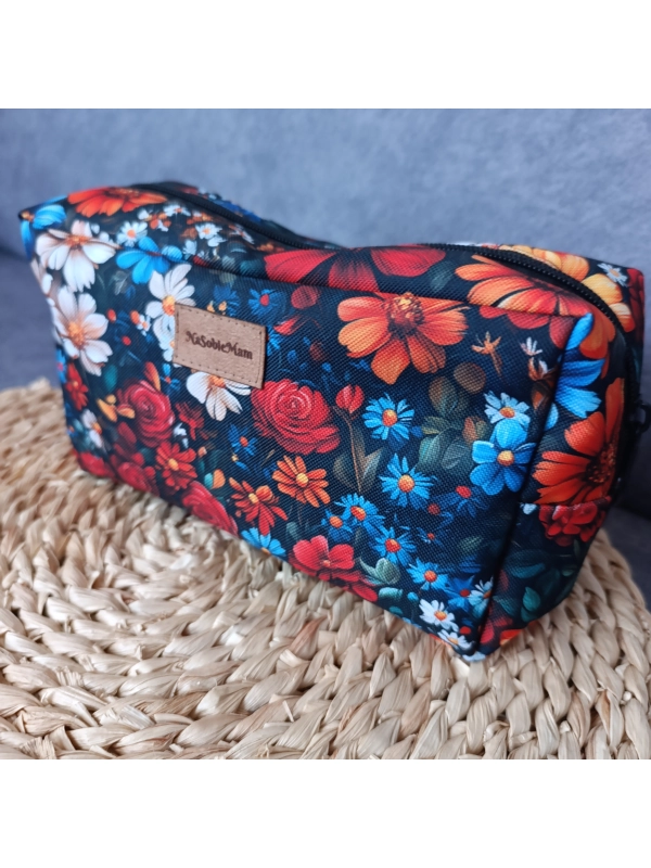 Kosmetyczka wodoodporna - zaczarowana łąka