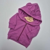 Bluza bawelniana miś - purpura