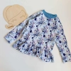 Bluza baskinka Blue flowers