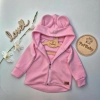 Bluza jak kurteczka - róż