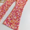 Spodnie dzwony - havana Power flower pink