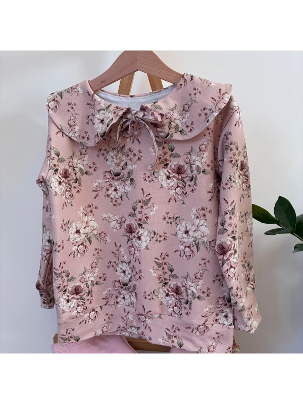Bawełniana bluza z kołnierzykiem - Newbie