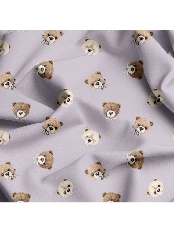 Misie na fiolecie - komplet