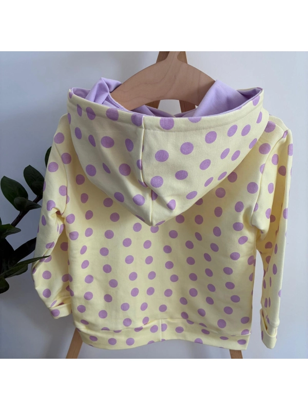 Bawełniana bluza Kropki Bawełniana bluza Kropki