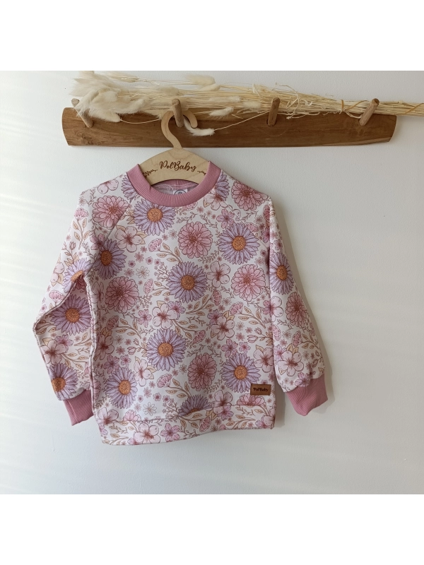 Retro flowers bluza