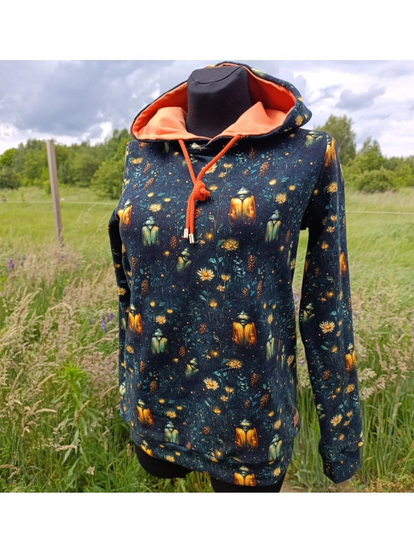 Świetliki i żuczki - bluza z kapturem