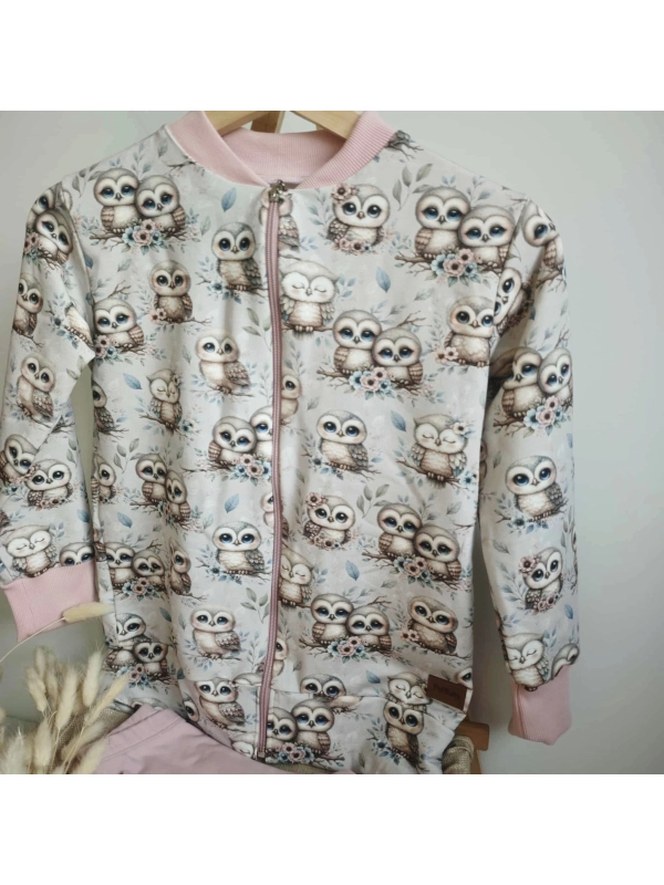 Sowy zestaw z legginsami