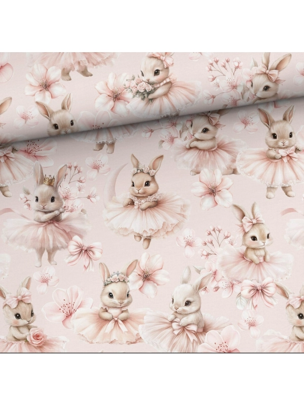 Bluza bawełniana baletnica w kwiatach - przedsprzedaż