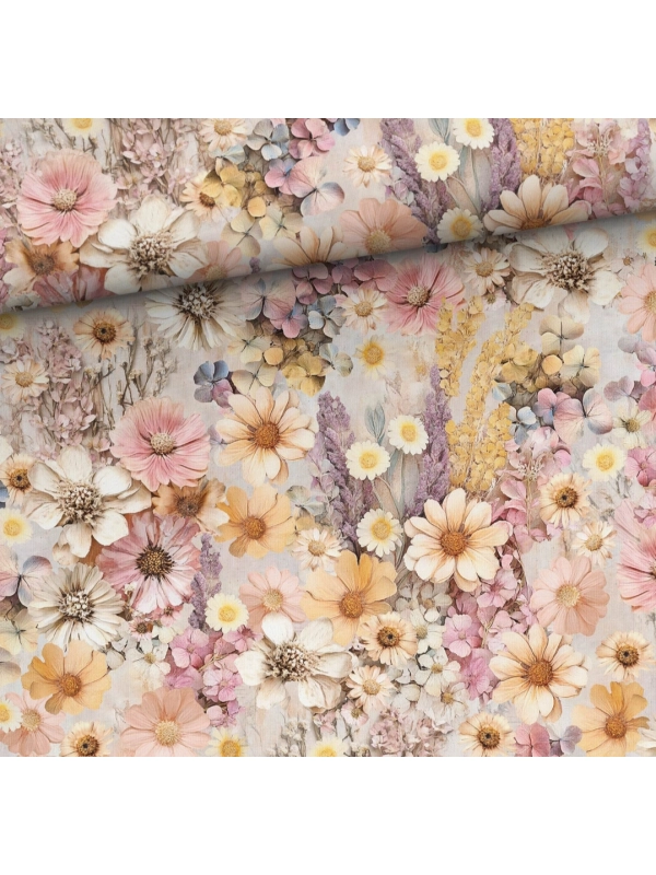 Bluza bawełniana łąka w pastelach - przedsprzedaż Bluza bawełniana łąka w pastelach - przedsprzedaż