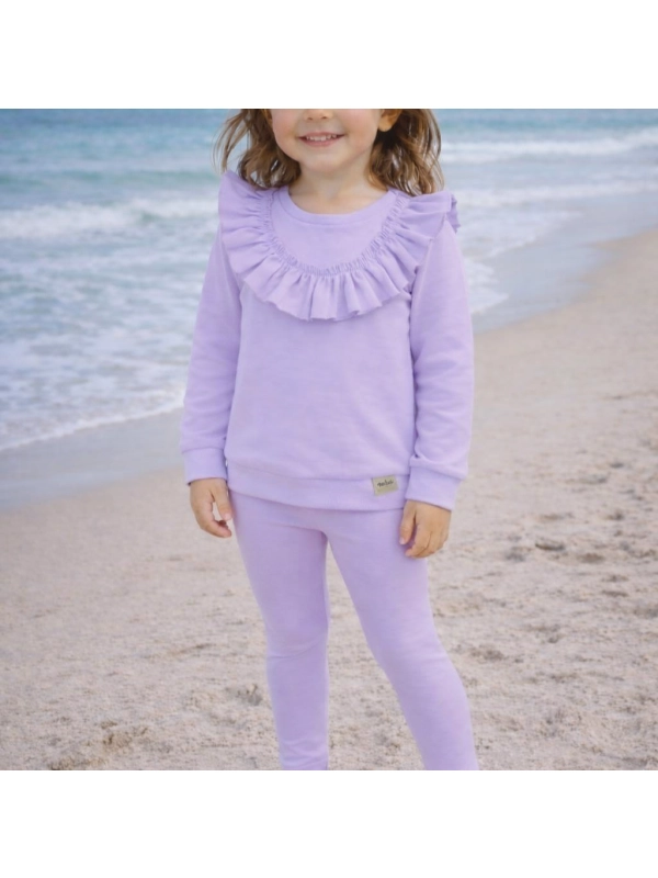 Amarant - zestaw z falbanką