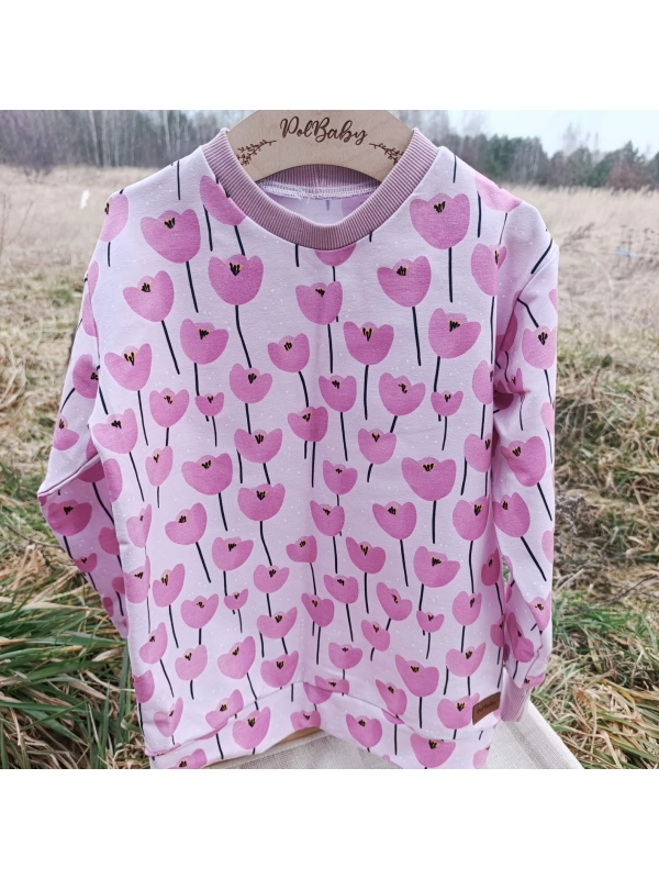 Tulipany - bluza klasyczna