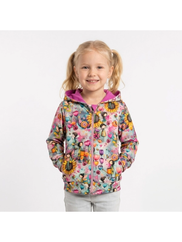 Bluza bawełniana kolorowe wróżki