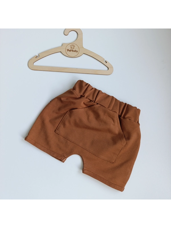 Spodenki baggy karmel